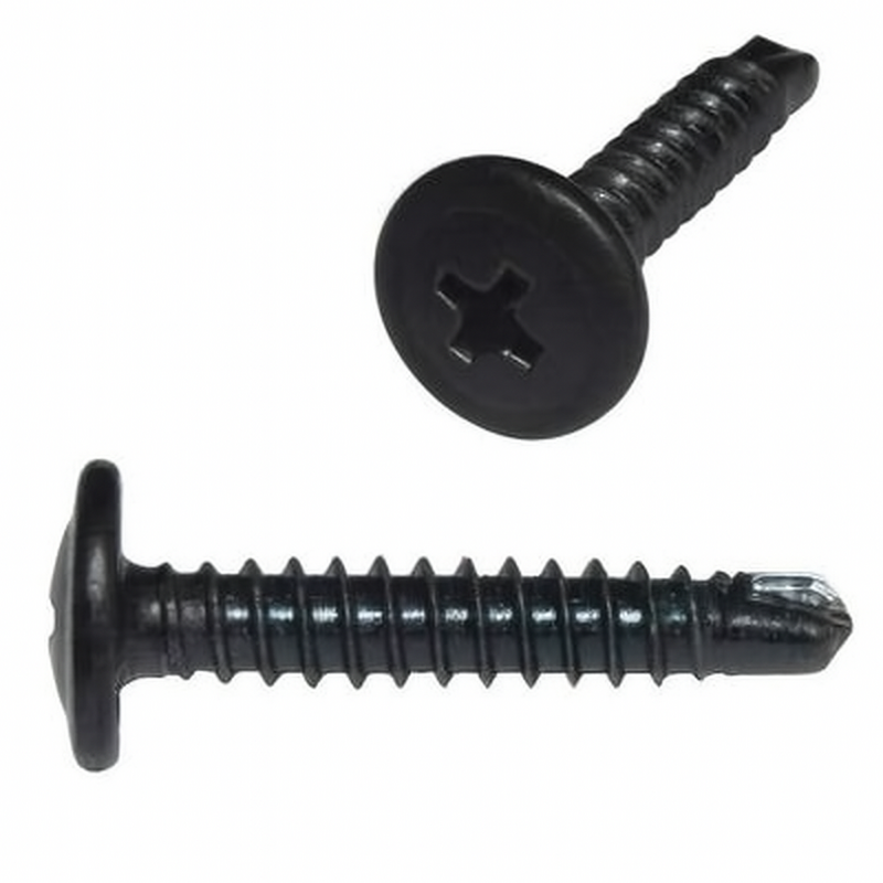 8T100TPM0X/P142 8-18 X 1 PH MOD TRUSS SDS   BLK OXIDE & WAX